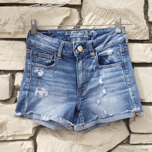 American Eagle Outfitters Pants - American Eagle Outfitters Hi-Rise Shortie